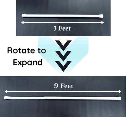 Drill-Free Adjustable Rod | 🔥FLAT 50% OFF SALE🔥