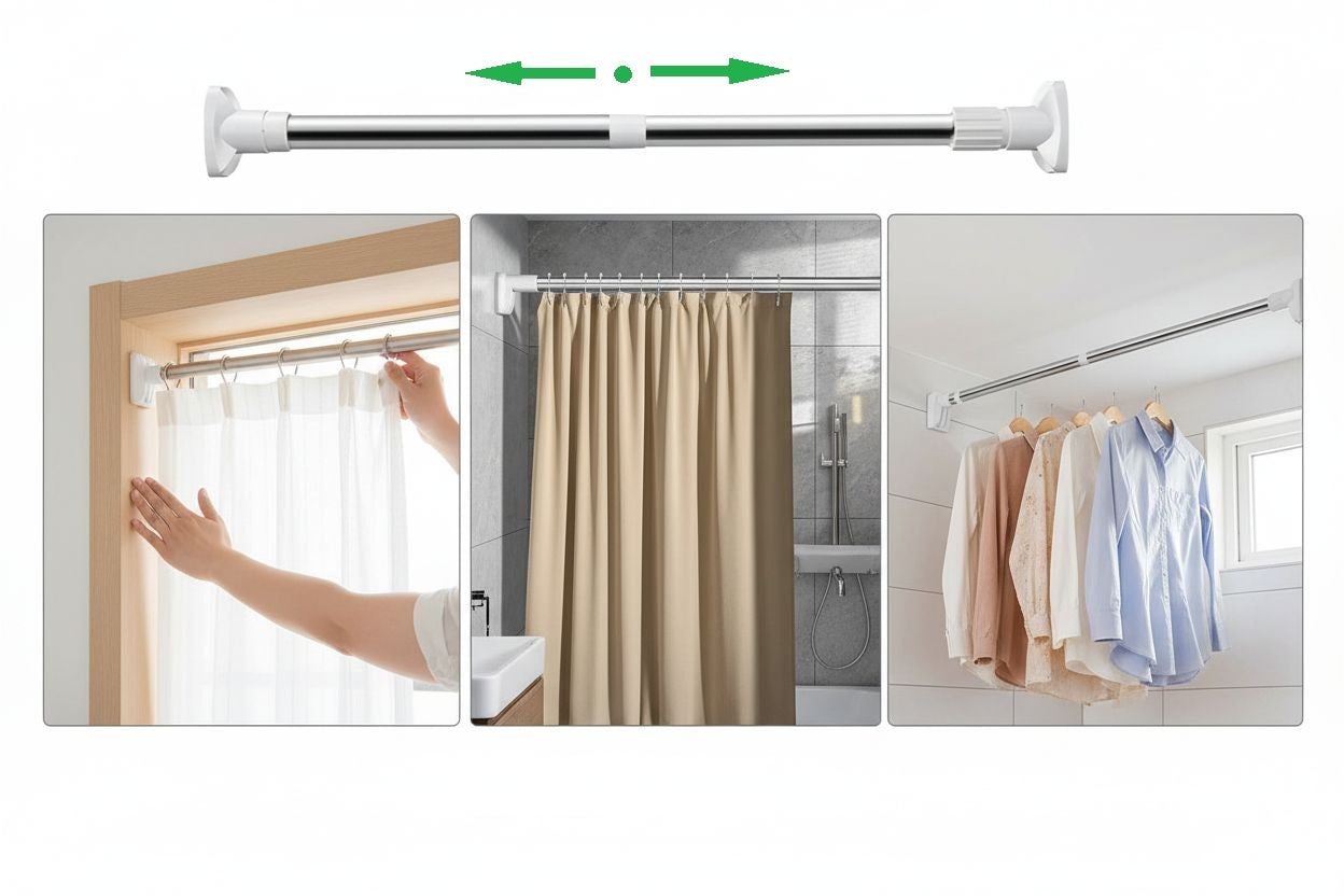 Drill-Free Adjustable Rod | 🔥FLAT 50% OFF SALE🔥